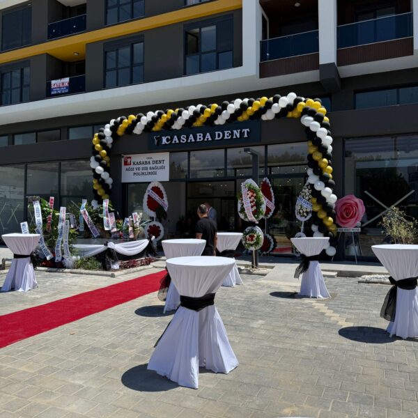 Antalya Açılış Organizasyonu Balon Süsleme Dolce Vita
